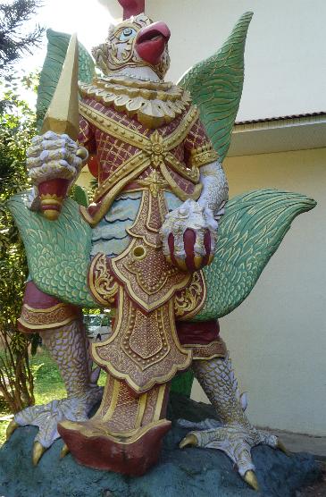 The mythical Bird Garuda.