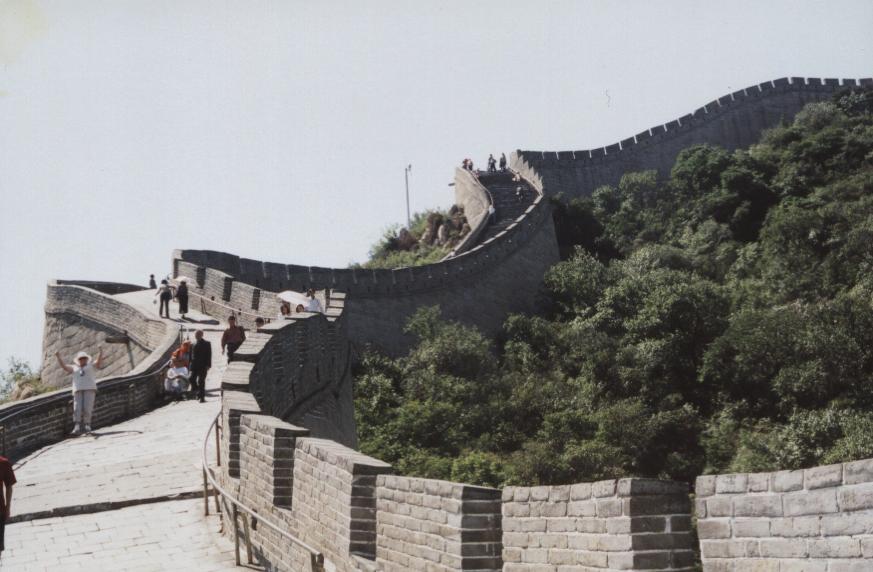 On the Great Wall of China