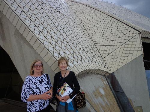 The tiles of the Opera House.