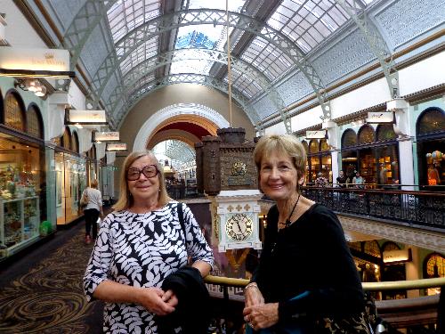 In the Queen Victoria Building. Just looking. We did not spend any money.