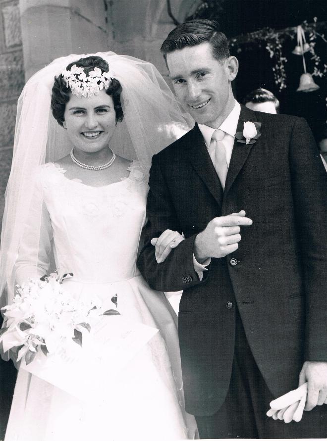 Our wedding day 19 October 1963.