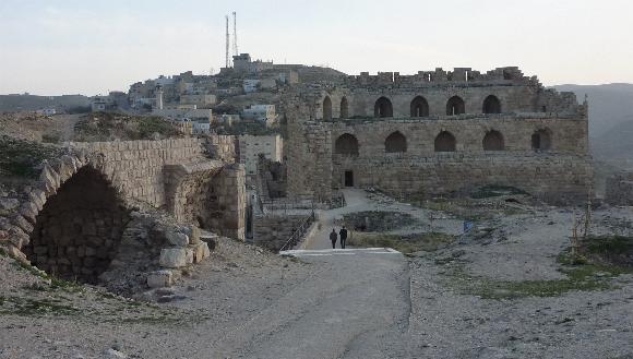 Situated on the King's Highway south on Amman, Kerak has been inhabited since the iron age. The present fortress was built in 1142 by the Lord of Monteal 'Payen le Bouteiller' It was used by the Cruisaders