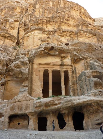 Like a suburb of Petra. This village was the centre of the trade route where the camel trains with their trade goods would barter and exchange goods with those working in the other direction.