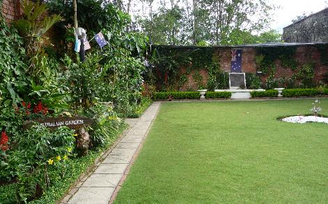 This garden near the end of the death march. Of the approx. 2,400 mainly Aust. and British POW's in Sandakan only 6 survived.