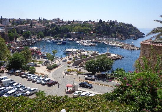 The Yacht Marina. This is on the Mediterranean Coast and we went for a swim in the sea.