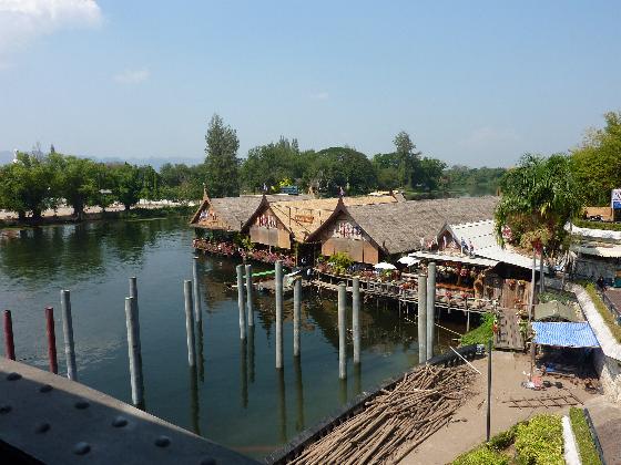 Taken from the Bridge over the River Kwai