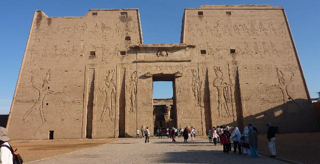 Egypt's best preserved Temple and took the Ptolemies more than a cetury to build. Began in 237BC