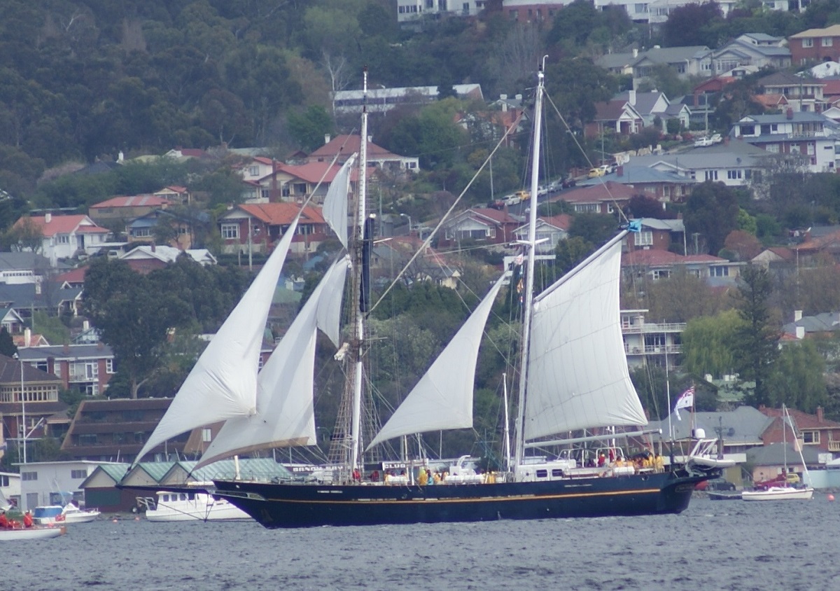 Royal Australian Navy sail training ship.