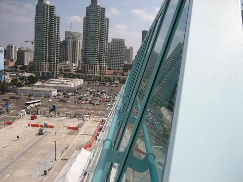 From the 12th,Deck of our Cruise ,View of San Diego.