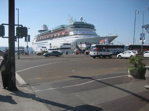 In our way to Catalina Island after a very nice time in San Diego.Good Bye San Diego.