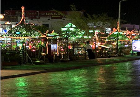 Naama Bay Main walking street ,Sharm El Shiekh  Egypt.