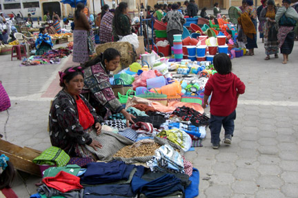 A large variety of items for sale.
Sort of their version of a Wal-Mart!