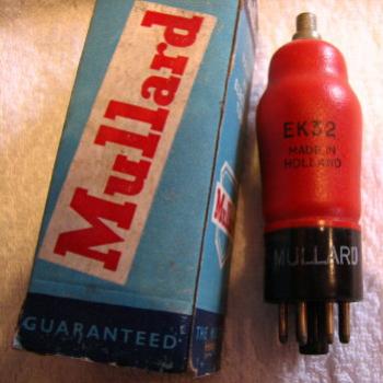 <b>9134 Mullard EK32 radio valve made in Holland Kate/Sydney</b>