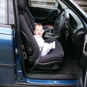 <b>Look at me driving Grannie's car</b>