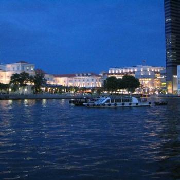 <b>Evening on the Singapore River</b>