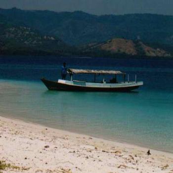 <b>We took this boat to go snorkelling, Riung, Flores</b>