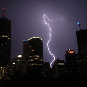 <b>Electrical storm in Brisbane</b>