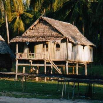 Riung house, Flores, Indonesia