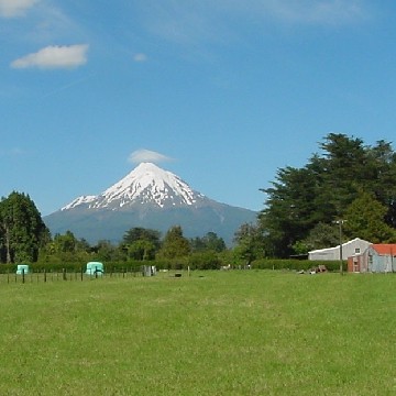 Mt Taranaki - just sleeping!