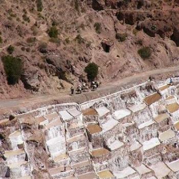 <b>Salt pans near Urubamba River, Peru</b>