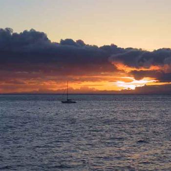 <b>Sunset in Maui</b>