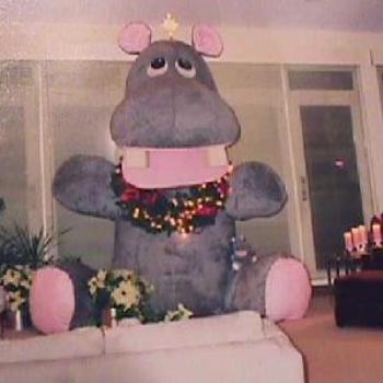 Illinois Christmas 7' Hippo Tree 1997