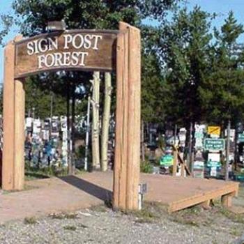 Sign Post Forrest, Watson Lake Yukon Canada  Sue/OK