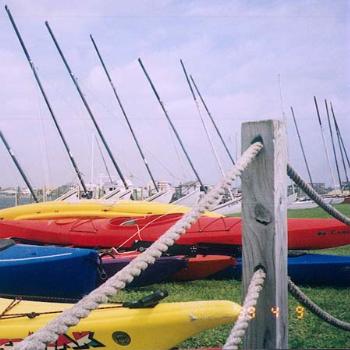 <b>Kayaks at Wrightsville Beach NC / kr NC</b>