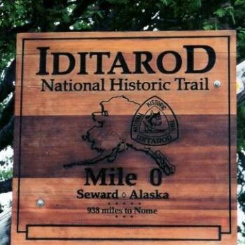 <b>Iditarod Sign Seward Alaska  Sue/Ok</b>