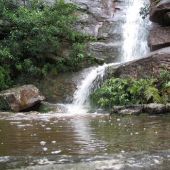 <b>waterfall at dam, Hawksebury River NSW Kate/Sydney</b>