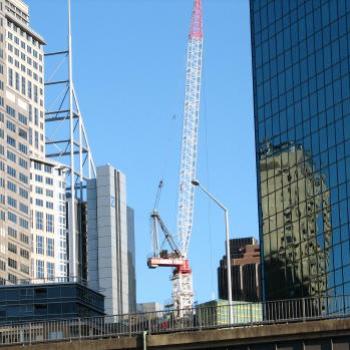 7551  Large crane Circular Quay Sydney Sept'08 Kate/Sydney