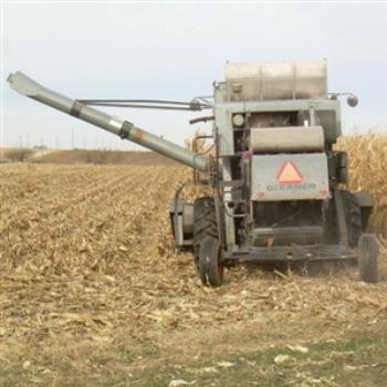 Corn Combined in Northern Illinois November 2008