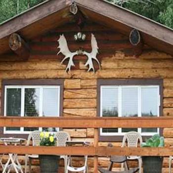 Cabin on the Chena River-Fairbanks,Alaska