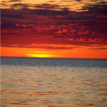 <b>Sunrise on Lake Michigan</b>