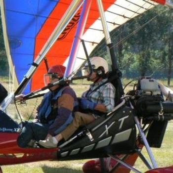 The Microlight Flight Ian/Sydney