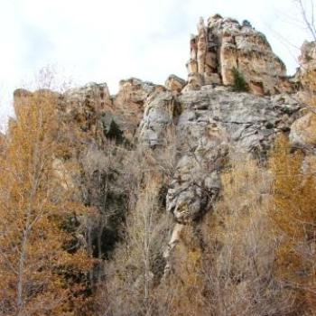 Should be good view from up there in Sheep Creek Geological Area of Utah in Oct 2009 by Wilodene