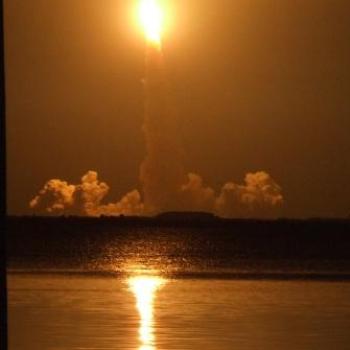 Last ever night time launch of a Space Shuttle - Endeavour, Feb 2010, 4:13 am, Florida - Eileen (Surrey, England)