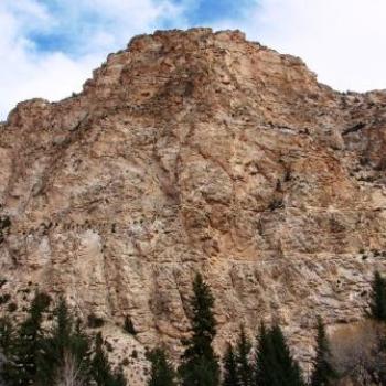 Navajo sandstone formation in Sheep Creek Geological Area of Utah in Oct 2009 by Wilodene