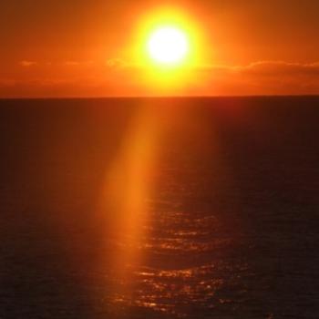 <b>Sunrise from our balcony, Ormond Beach, Florida - Eileen (Surrey, England)</b>