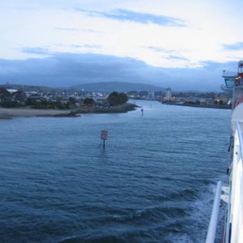 <b>Ferry arriving Devonport, Tasmania - Wendy/Perth</b>