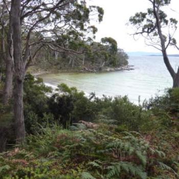 <b>Bruny Island bay, Tasmania</b>