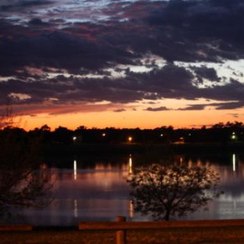 5288  sunrise 4.38am Lake Albert, Wagga Wagga, Oct'09 Kate/Sydney