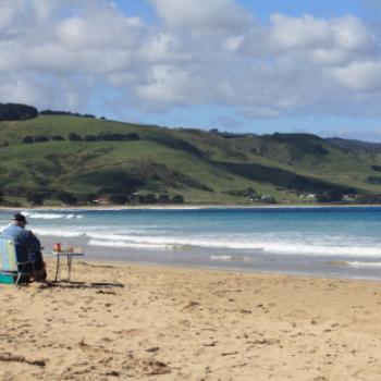 <b>6297 beach picnic, Apollo Bay, GORd, Victoria, 26th Oct'09 Kate/Sydney</b>