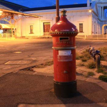 7445  Post Office Receiving Pillar, Ballarat, Victoria, 28th Oct'09 Kate/Sydney