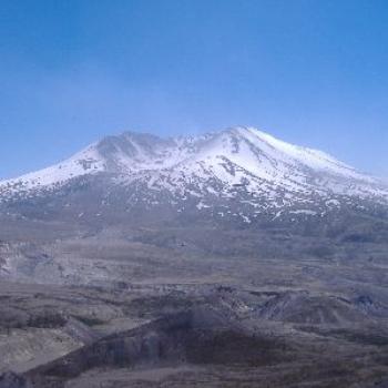 <b>Washington state's active volcano Mount St Helens</b>