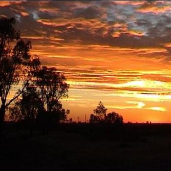 <b>Sunset at Kerang</b>