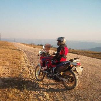 My Africa Twin and I in Africa