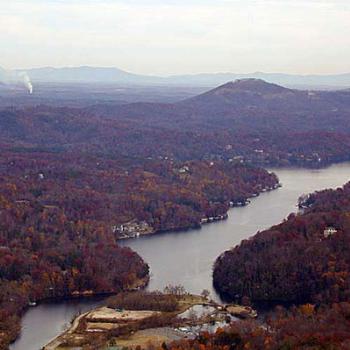 <b>Lake Lure, NC USA from Chimney Rock</b>