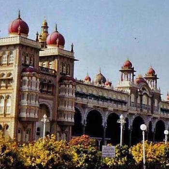 Part of the Mysore Palace, Mysore, India - Canuk Greg