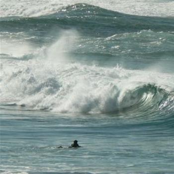 Wave Dodging at Bronte